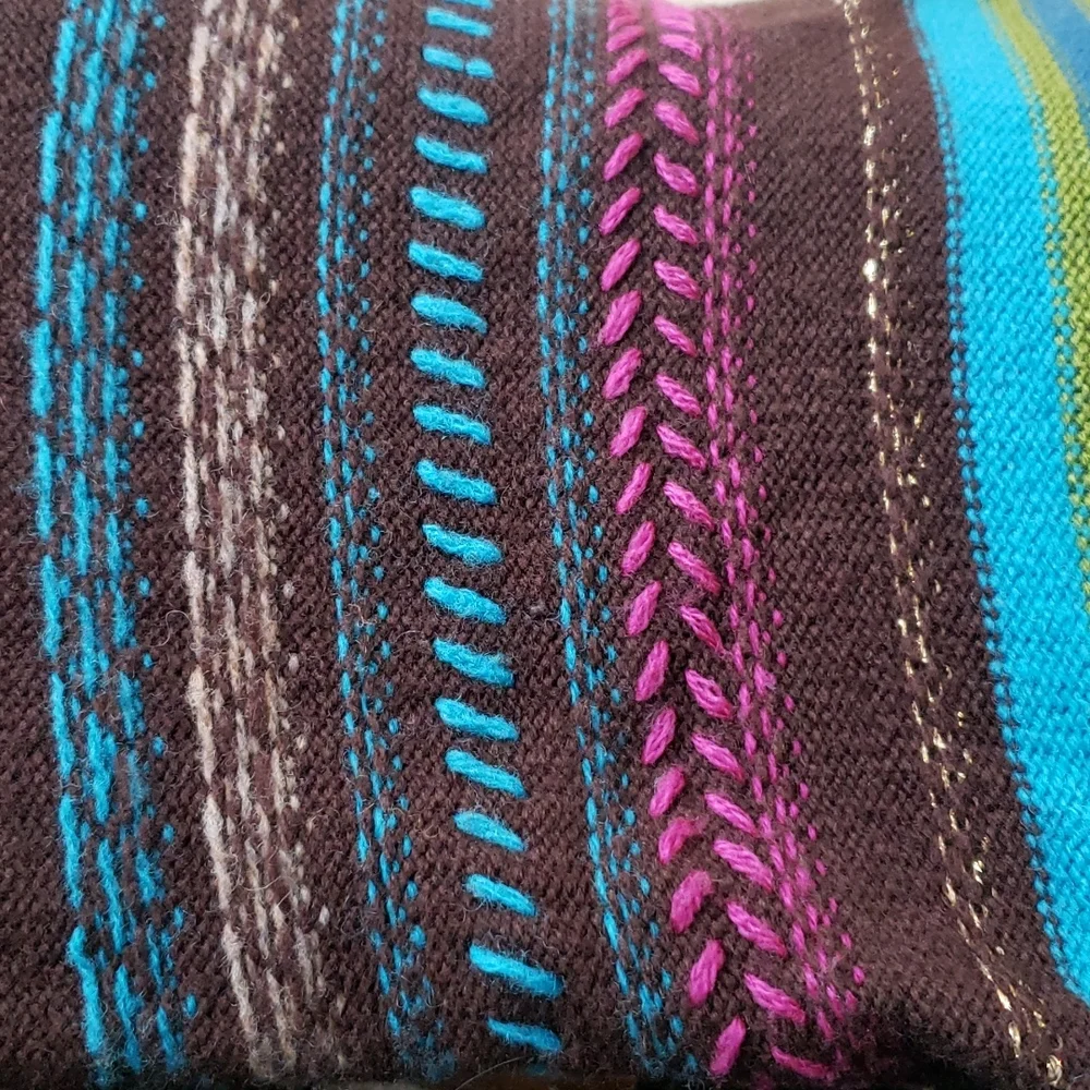 Free People Embroidered Cardigan Sweater Sz M